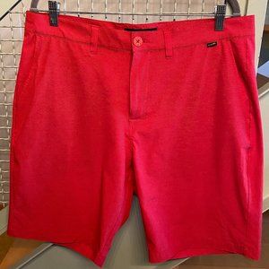 Travis Mathew Red Shorts